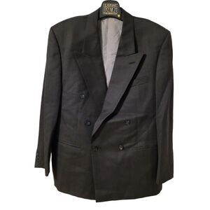 Vintage 90s Merit Dark Grey Blazer Size: M